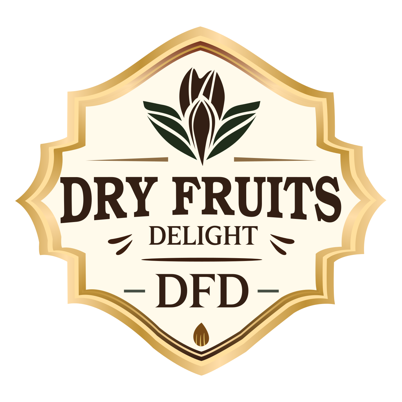 DRY FRUITS DELIGHT Logo